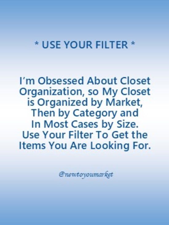 Welcome to My Closet and Other Information - Please Read My Closet Policies - Picture 3 of 15